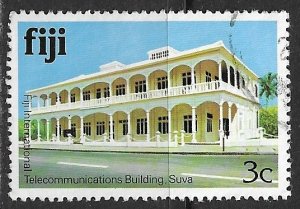 Fiji ~ Scott # 411 ~ Used ~ Telecommunications Building