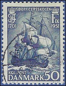 Denmark #328 1951 Used