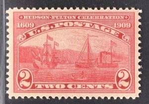 US Stamp#372 2c Carmine Half Moon Clermont MINT NH OG SCV $ $21.00 