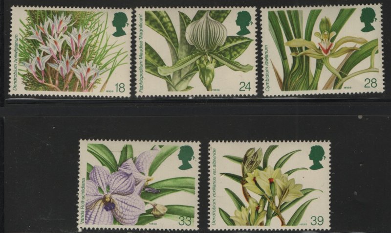 GREAT BRITAIN  1493-1497  MNH SET