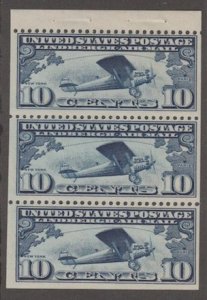 U.S. Scott #C10a Airmail Stamp - Mint Booklet Pane