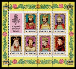 Grenada 1201 MNH Kings & Queens of Britain