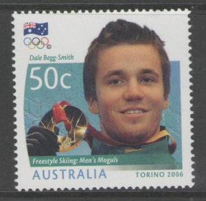 AUSTRALIA SG2595 2006 DALE BEGG SMITHS GOLD MEDAL MNH