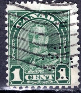 Canada 1930: Sc. # 163; Used Die II, Perforated Single Stamp