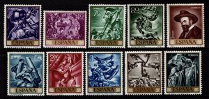 Spain 1966 Stamp Day & J. M. Sert Commemoration , Set [Unused]