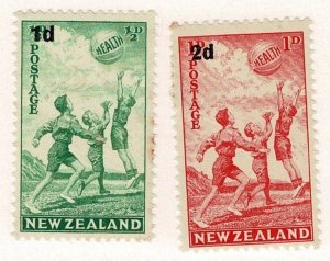 New Zealand #B14-15 MH health stamp