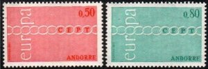 Scott #205-6 Europa MNH