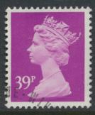 Great Britain SG X991 Sc# MH156    Used with first day cancel - Machin 39p