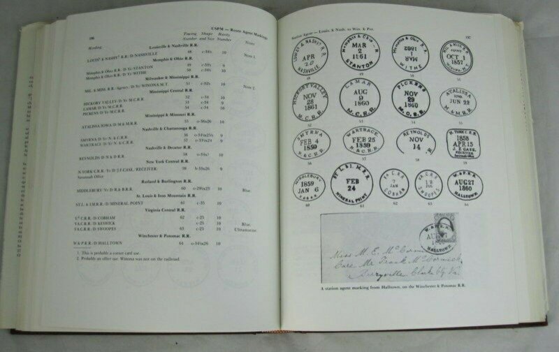 Simpson's U.S. Postal Markings 1851-61 Thomas Alexander, Great clean book