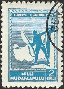 TURKEY - #RA50 - Used - SCV-0.25