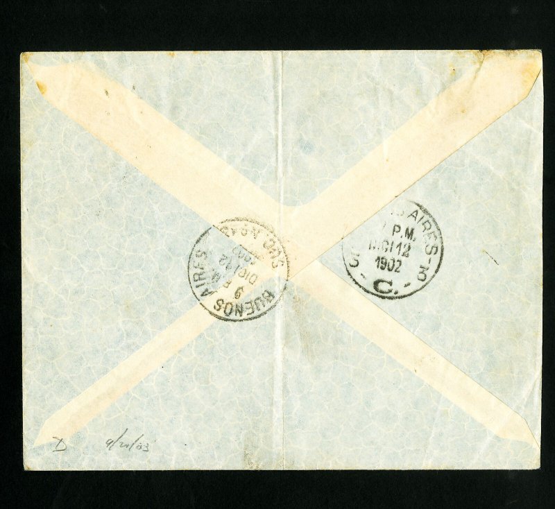 Argentina Stamps Postal Stationery Cover