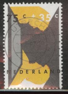 Netherlands Scott B625 used 1986 semi-postal stamp