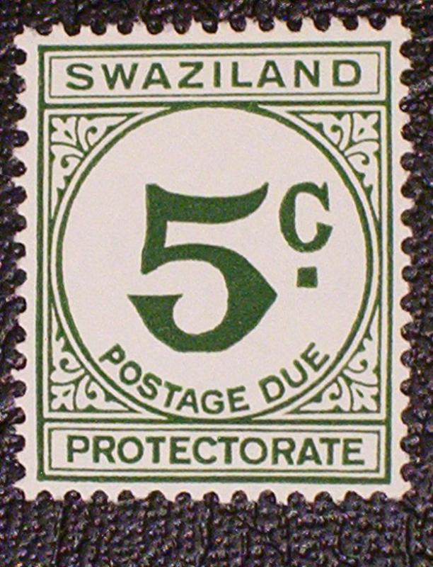 Swaziland Scott #J9 mnh