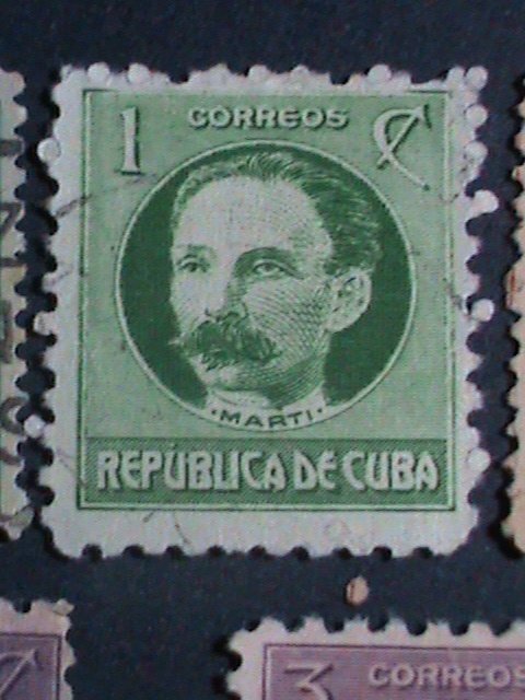 ​CUBA-1917-SC#264//279-13 OVER 100 YEARS OLD CUBA FAMOUS PERSONS USED STAMPS