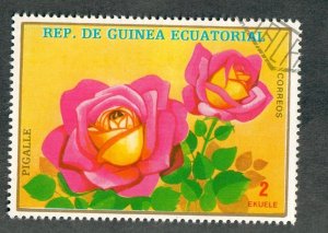 Equatorial Guinea  Roses used single from 1979