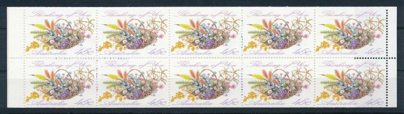 [74710] Australia 1992 Flora Flowers Blumen Booklet MNH