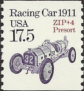 # 2262a MINT NEVER HINGED 1911 RACING CAR