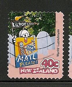New Zealand 1997 used scott #  1422