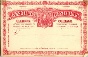 Honduras, Worldwide Government Postal Card