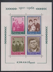 Ajman,  Kennedy (MI# 1A) MNH