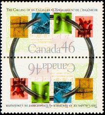 Canada 1848a 2000 Engineer pair MNH