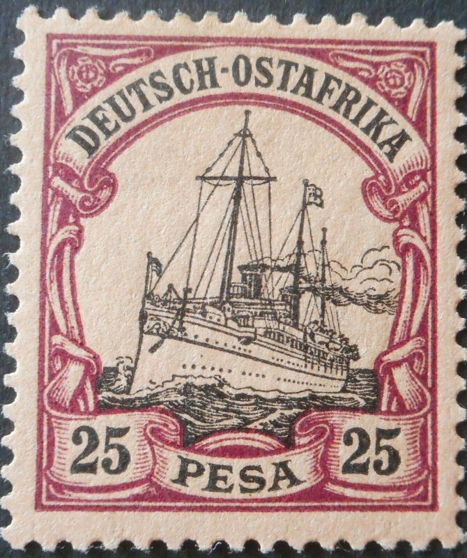 German East Africa 1901 25 Pesa Michel 17 mint