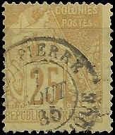 French Colonies  - 53 - Used - SCV-5.50