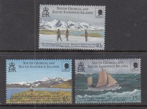 South Georgia 254-256 MNH VF