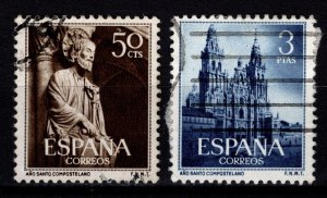 Spain 1954 Holy Year, Set [Used]