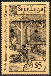 St. Lucia Sc #709 MNH