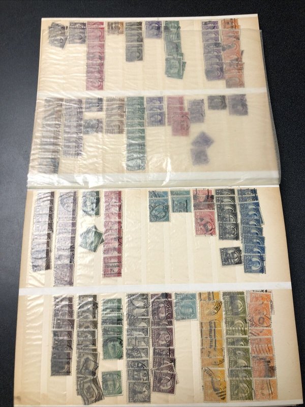 US Early Vintage Used Stamp Lot - Sc#65 Thru 1000 - Cat. Value $2000+.