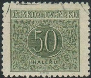 Czechoslovakia J85 - Postage Due - Used