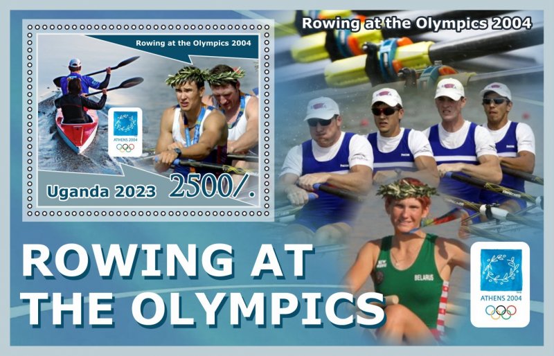 Stamps. Olympic Games. Rowing  8 sheets perforated
