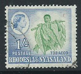 Rhodesia & Nyasaland SG 25 VFU