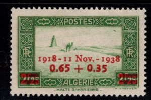 ALGERIA Scott B27 MH* stamp