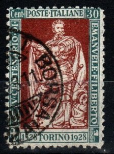 Italy #203 F-VF Used CV $32.00