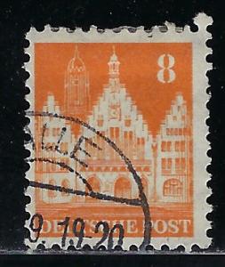 Germany AM Post Scott # 639, used