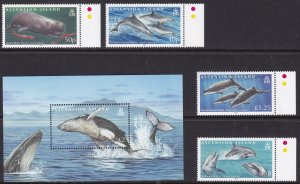 Ascension Isl, Fauna, Whales, Dolphins MNH / 2009