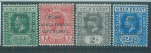 88487-GOLD COAST-STAMPS-Stanley Gibbons # H47-H58-MINT MNH + MLH 