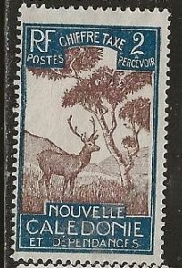New Caledonia  ^ Scott # J19 - MH