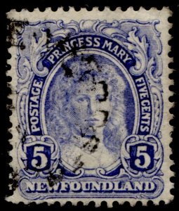 Newfoundland #108 Princess Mary Definitive Issue Used