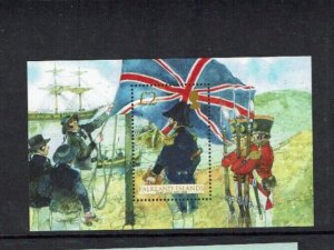 Falkland Islands: 2008, 175th Anniversary of Port Louis, MNH M/Sheet