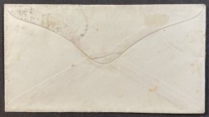 US #94 ? F/VF Used On Cover (BOSTON CANCEL) c1867? [CVR269]