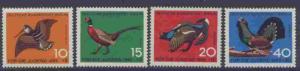 Germany Berlin 9NB29-32 MNH Birds