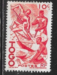 Togo 309: 10c Extracting Palm Oil, unused, NG, F-VF