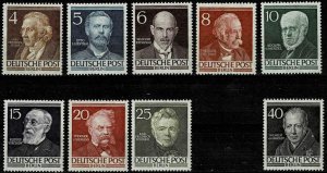 Germany 1981,Sc.#9N84-91, 93 MNH Men of Berlin's History