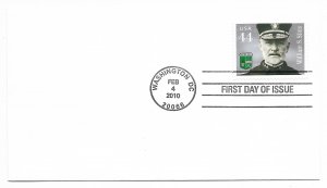 US 4440-4443 44c Distinguished Sailors Set of 4 on 4 FDCs no cachets ECV $20.00