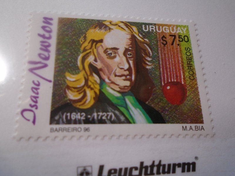Uruguay  #  1629  MNH  Isaac  Newton