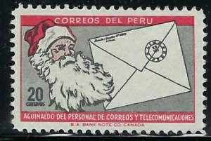 Peru 494 Used 1965 issue; no cancel (mm1181)