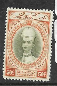 MALAYA KELANTAN  (P1211B) 50C  SG50    MOG 